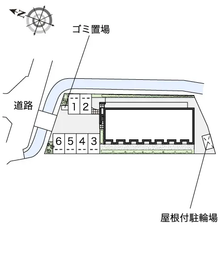 ★手数料０円★京都市山科区西野山百々町　月極駐車場（LP）